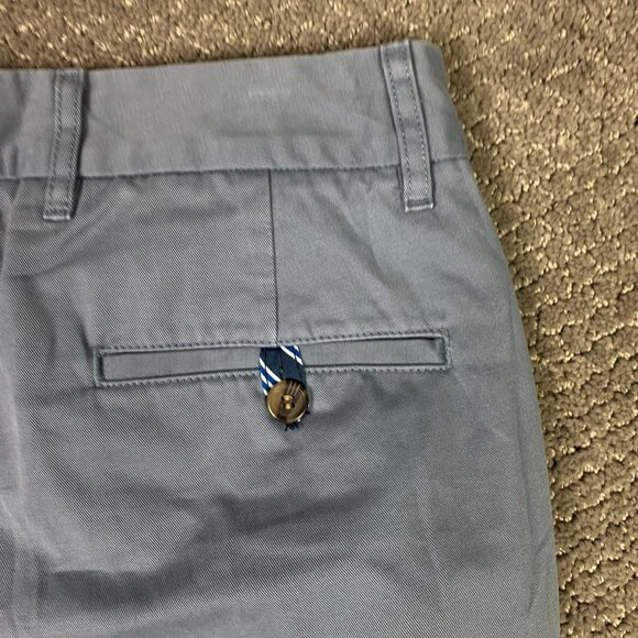 Peter Manning Classic Fit Chino Pants Men's 29 x 27 Actual 29 x 26.5 Blue Cotton - Picture 5 of 14